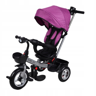 Trojkolka Edilandia BABY LUX fialová