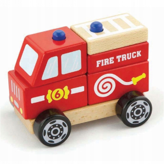 Stavebnicové bloky - VIGA FIRE BRIGADE SET