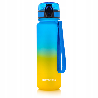 Meteorická fľaša 500 ml odtiene modrej