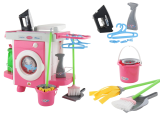 Detská práčka - Brodivých vtákov 48103 Carmen set č.5 práčka príslušenstvo