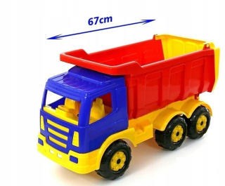 Detská Tatra auto - WADER BIG XXL TRUCK TIR Vyklápač Giant 6607