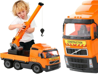 Žeriav pre deti - Brodivých vtákov Duży XXL Truck _ _ Volvo Crane 8824