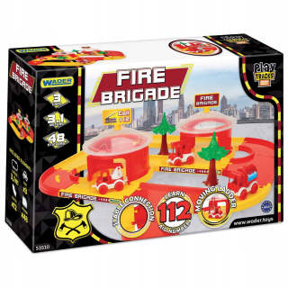 Dráha pre deti, stavebnica - Brodivých vtákov Play Skladby City Salgae Fire + Kidcarsgratis