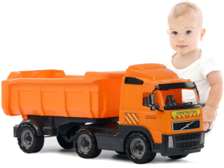 Tatra, nákladné auto - WADER VOLVO Veľký nákladný automobil + sklápací náves 8749