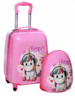KUFOR UNICORN KIDS SET 4 KOLIESKA BATOH