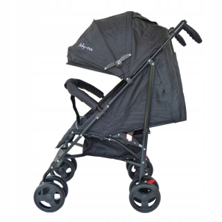 Kočík Baby-Coo Walker, čierno-šedý