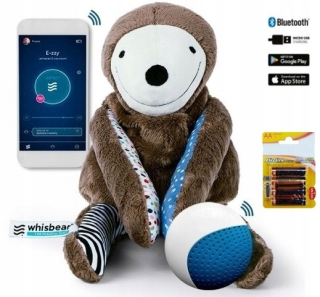 Whisbear e-ZZA Szumiąży Leniwiec Mis Cry Sensor