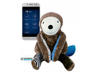 Whisbear leniwiec ezzy szuziący medvedík