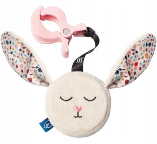 Hrkálka, chrastítko - Whisbear Szumiący Bunny prívesok Felcia
