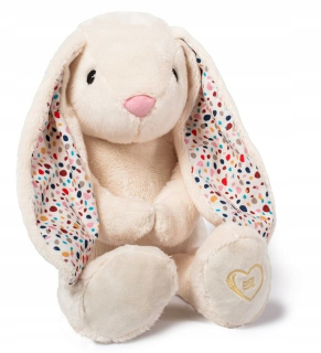 Whisbear Szumiący Króliś Felcia béžová plyšová