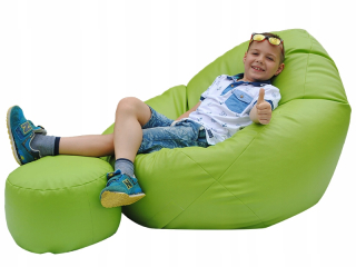 Detský sedací vak - pufa - Great PUFA XXXL + ZADARMO PUFF Sackle Sackle Sackle