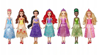 Bábika princezná - Skvelá sada 7 bábiky Disney Princess princezien