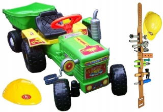 Traktor - SKVELÉ TRAKTORY PEDÁLOVÉHO PEDÁLU + PRILBA ZDARMA!