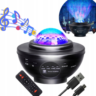 Nočná lampa do detskej izby - Multifunkčné hviezda projektor - USB nočné lampičky