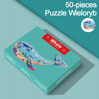 Veľryba puzzle pre deti od 4 rokov veku