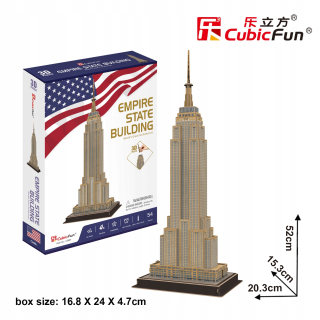 Turista Empire State Building 3D puzzle CubicFun