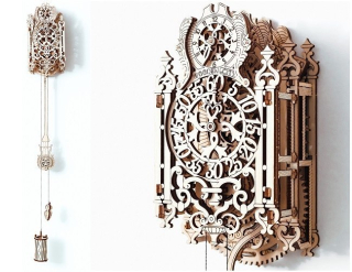 Wooden.City Puzzle Drevené 3D Royal Clock