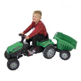Traktor - Woop obrovský traktor pre deti Maxa na pedále