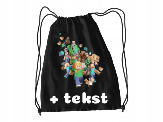 Detský batoh vrece do školy na WF Minecraft