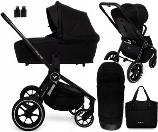 Kočík Muuvo Quick 4.0 Classic Black 2v1 + 2 ďalšie produkty