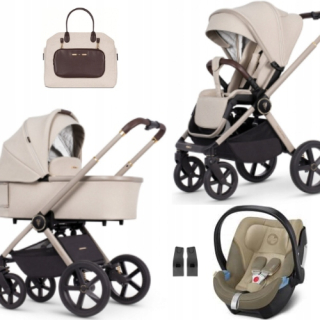 Kočík Venicci TINUM Stone Beige 2v1 + 3 ďalšie produkty