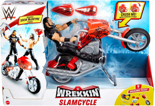 Akčná figúrka, postavička - WWE Motor Slamcycle figúrka Drew McIntyre Motocykel