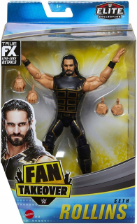 Akčná figúrka, postavička - WWE Seth Rollins Elite Series Fan prevzatia figúrka