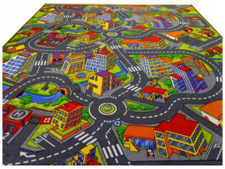Koberec do detskej izby - Detský koberec 180x250 vidiecky City
