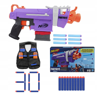 Pištoľ pre deti - Hasbro Nerf fortným SMG-R E8977 Extras