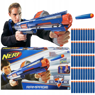 Detská zbraň - NERF LAUNCHER ELITE RAMPAGE KONTINUÁLNA ŠÍPKA POŽIARU