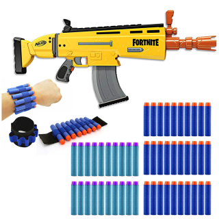 Pištoľ pre deti - Nerf fortným AR-L E6158 + add-ons