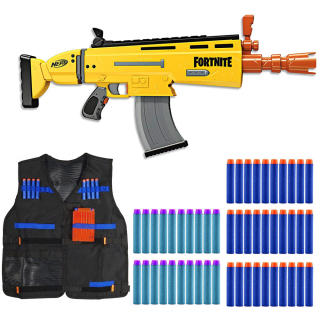 Pištoľ pre deti - Nerf Fortnite Risky Reeller Ar-L + Príslušenstvo