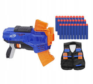 Pištoľ pre deti - NERF HASBRO ELITE RUKKUS ICS-8 + DPH