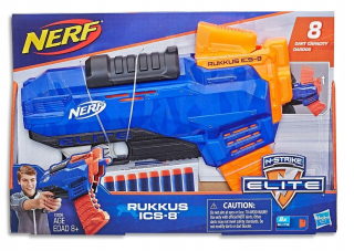 Pištoľ pre deti - NERF NSTRIKE ELITE RUKKUS ICS-8 E2654 launcher