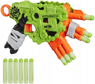 Pištoľ pre deti - Nerf zombie udrieť elitnej alternátor