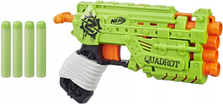 Pištoľ pre deti - NERF LAUNCHER ZOMBIE STRIKE QUADROT E2673