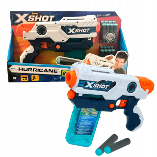 Pištoľ pre deti - SPÚŠŤAČ X-SHOT HURRICANE GUN + 16 šípok