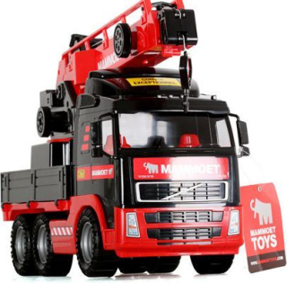 Brodivých vtákov Mammoet Car Tug Crane 52cm Auto