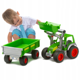 Traktor - Wader Traktor Gigant s gumovými kolesami Turem
