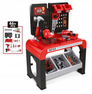 Detská dielňa - Workshop Kit Tools malý stôl DIY