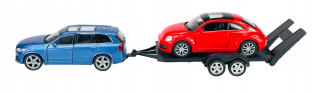 Welly 2-Pack Volvo XC90 VW The Beetle 1:34