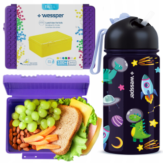 Wessper fľaša 410 ml + Wessper obedár 1270 ml