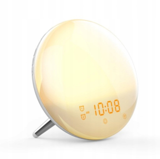 Nočná lampa do detskej izby - WiFi Inteligentný Wake Up Light Google Home Alarm Clock
