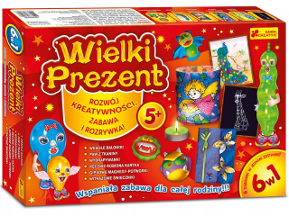 Skvelý darček - Súprava 6 veľké krabici hračky