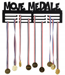 Vešiak pre medaily - moje medaily