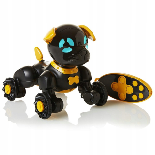 Auto na diaľkové ovládanie - WOWWEE Robopiesek Chippa (čierne) chippies