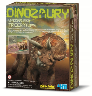 Stavebnica pre deti - Triceratops 4m 328 výkopy