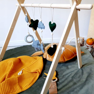 Hrazda pre deti - Liquid Detská Gym Stand vzdelávacie Mat Vankúš