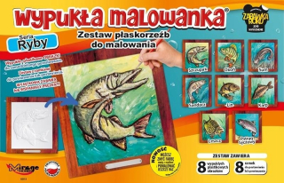 Konvexná sfarbenie - Fish Set 8 Návrhy