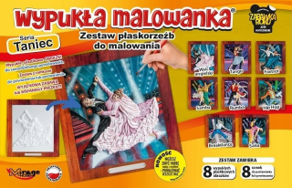 Konvexné sfarbenie - tanečný set 8 návrhov